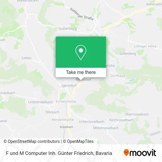 Карта F und M Computer Inh. Günter Friedrich