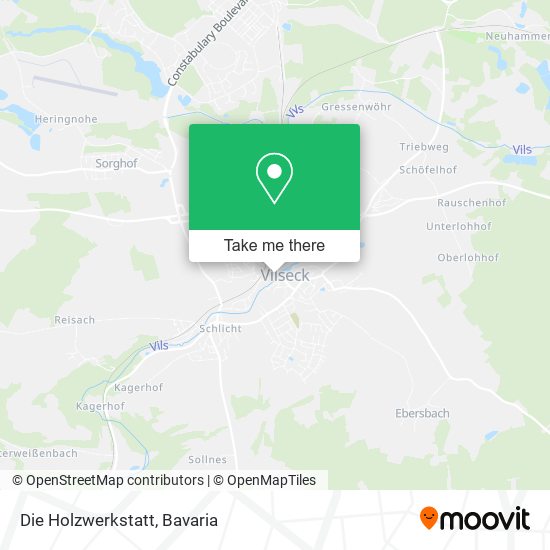 Die Holzwerkstatt map