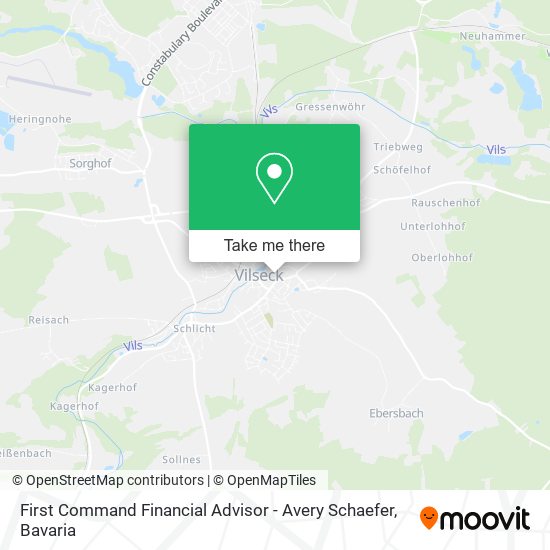 Карта First Command Financial Advisor - Avery Schaefer