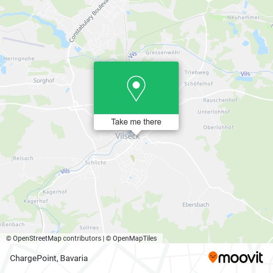 Карта ChargePoint