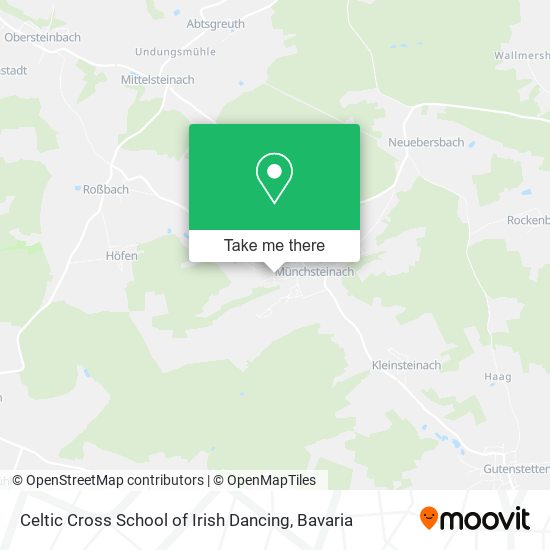 Карта Celtic Cross School of Irish Dancing