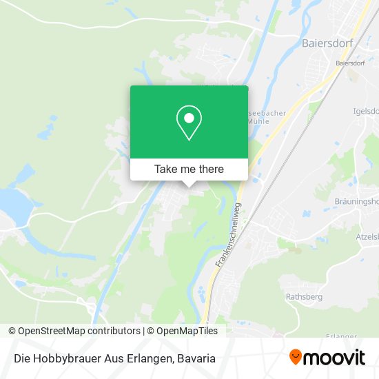 Die Hobbybrauer Aus Erlangen map