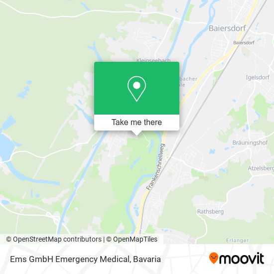 Ems GmbH Emergency Medical map