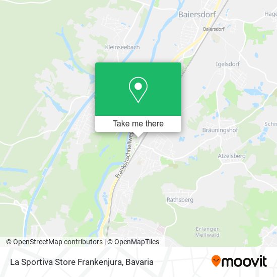 Карта La Sportiva Store Frankenjura