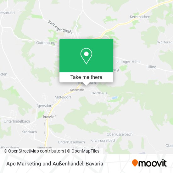 Apc Marketing und Außenhandel map