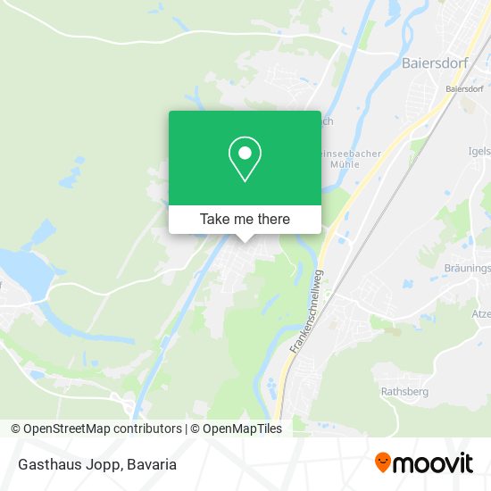 Gasthaus Jopp map