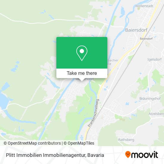 Plitt Immobilien Immobilienagentur map