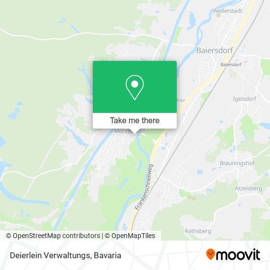 Deierlein Verwaltungs map