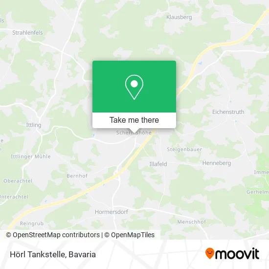 Карта Hörl Tankstelle