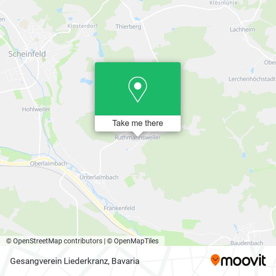 Gesangverein Liederkranz map