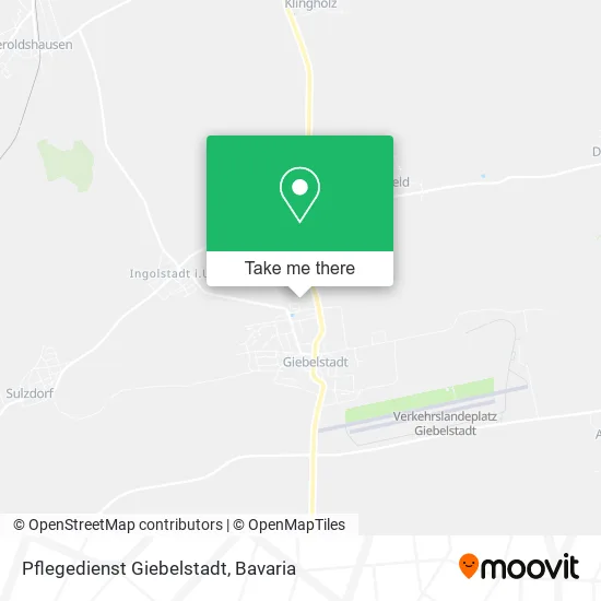 Карта Pflegedienst Giebelstadt