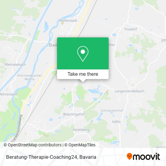 Карта Beratung-Therapie-Coaching24