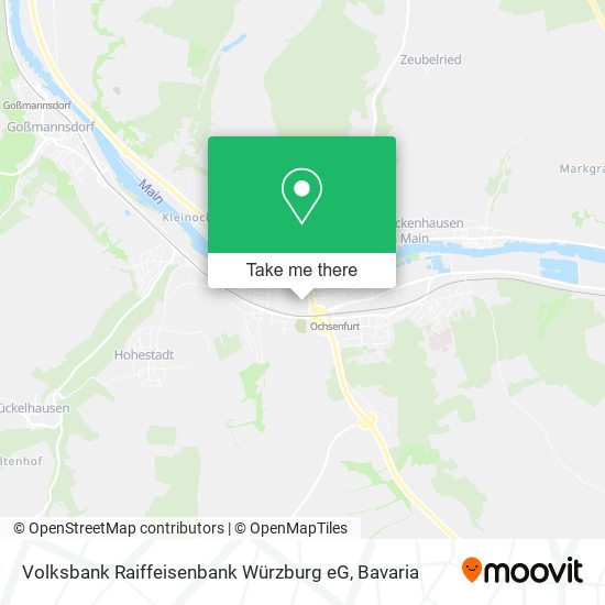 Volksbank Raiffeisenbank Würzburg eG map