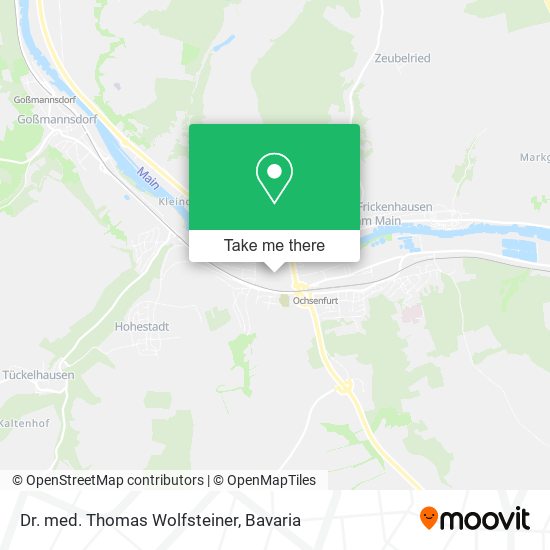 Dr. med. Thomas Wolfsteiner map