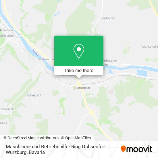 Maschinen- und Betriebshilfs- Ring Ochsenfurt Würzburg map