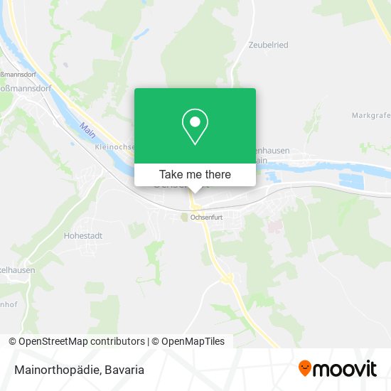 Mainorthopädie map