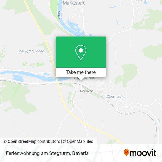 Ferienwohnung am Stegturm map