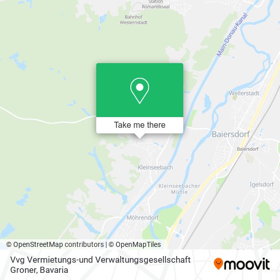Vvg Vermietungs-und Verwaltungsgesellschaft Groner map