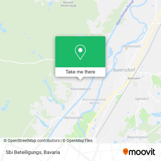 Sbi Beteiligungs map