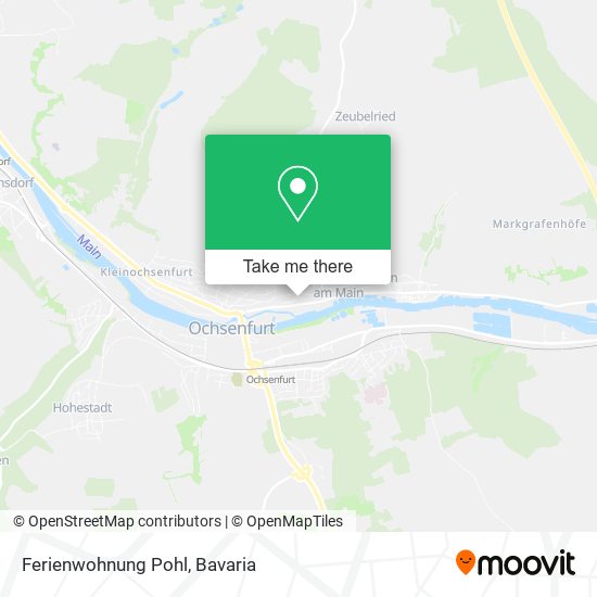Карта Ferienwohnung Pohl