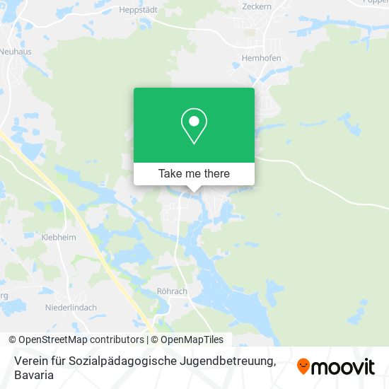 Verein für Sozialpädagogische Jugendbetreuung map