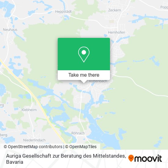 Auriga Gesellschaft zur Beratung des Mittelstandes map