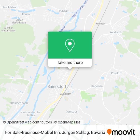 For Sale-Business-Möbel Inh. Jürgen Schlag map