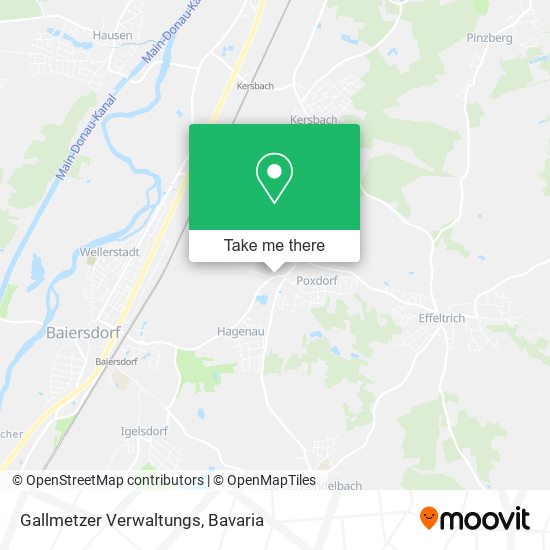 Gallmetzer Verwaltungs map