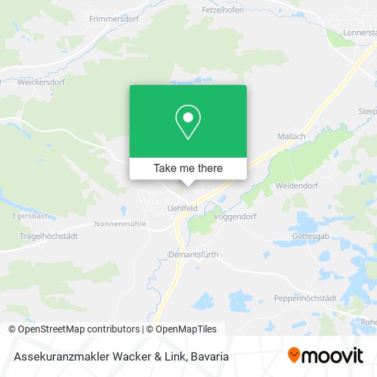 Assekuranzmakler Wacker & Link map