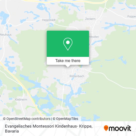 Evangelisches Montessori Kindenhaus- Krippe map