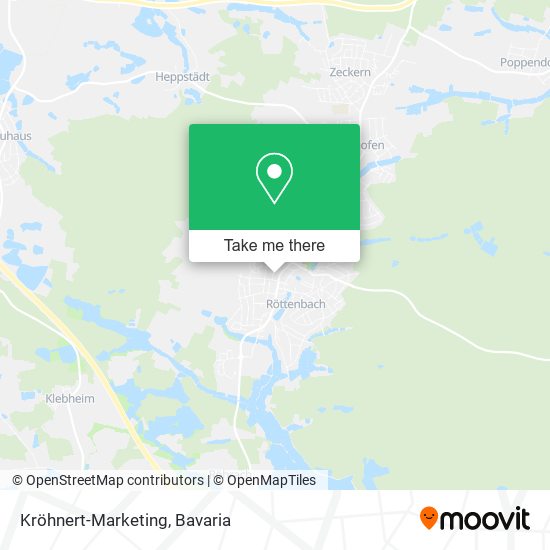 Kröhnert-Marketing map