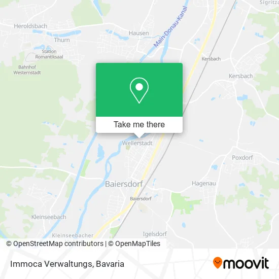 Карта Immoca Verwaltungs