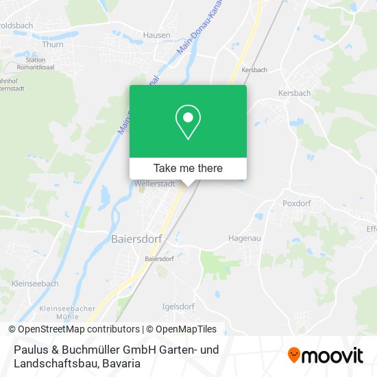Paulus & Buchmüller GmbH Garten- und Landschaftsbau map