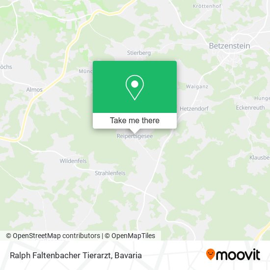 Ralph Faltenbacher Tierarzt map