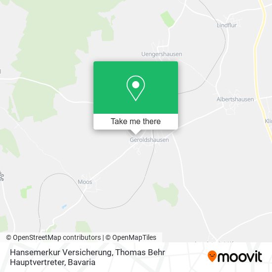 Hansemerkur Versicherung, Thomas Behr Hauptvertreter map