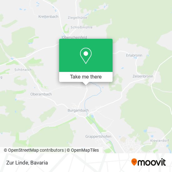 Zur Linde map