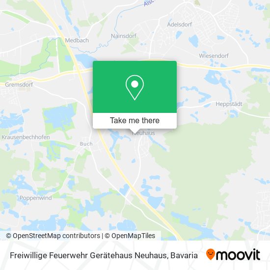 Freiwillige Feuerwehr Gerätehaus Neuhaus map