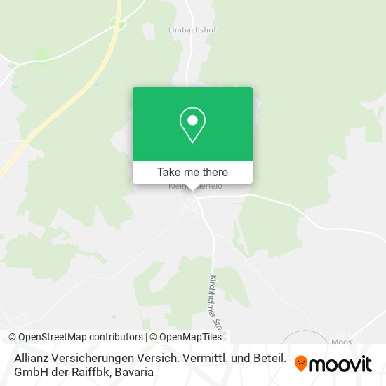 Allianz Versicherungen Versich. Vermittl. und Beteil. GmbH der Raiffbk map