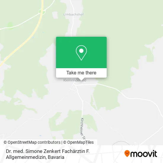 Dr. med. Simone Zenkert Fachärztin F. Allgemeinmedizin map