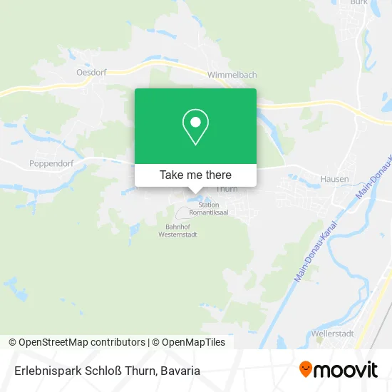 Карта Erlebnispark Schloß Thurn