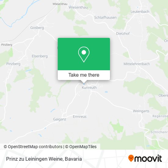 Prinz zu Leiningen Weine map