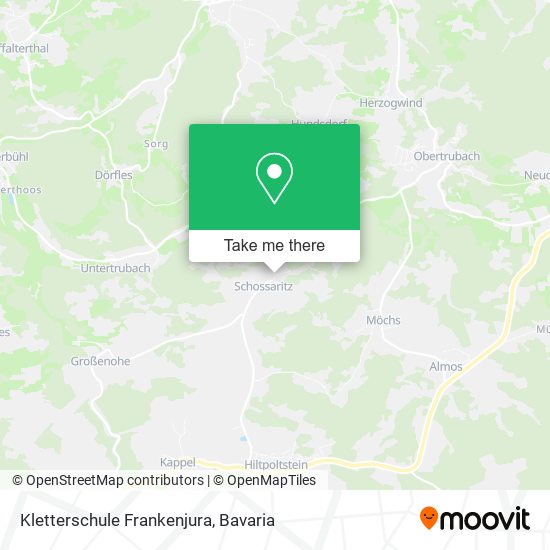 Kletterschule Frankenjura map