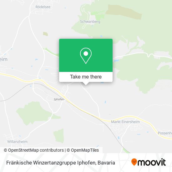 Карта Fränkische Winzertanzgruppe Iphofen