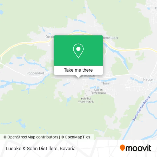 Карта Luebke & Sohn Distillers