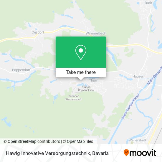 Hawig Innovative Versorgungstechnik map