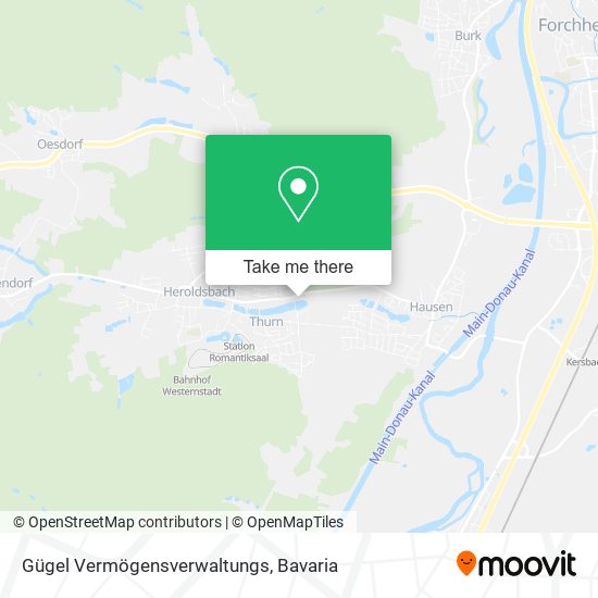 Gügel Vermögensverwaltungs map