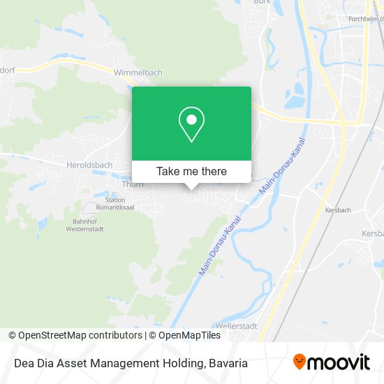 Dea Dia Asset Management Holding map