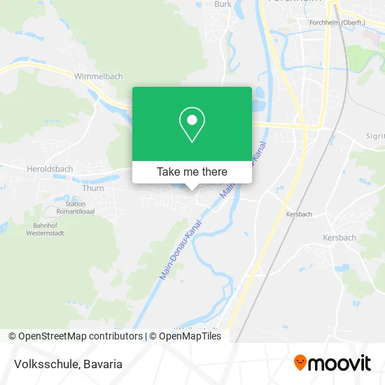 Карта Volksschule