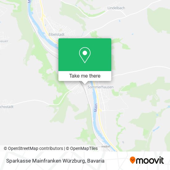 Sparkasse Mainfranken Würzburg map