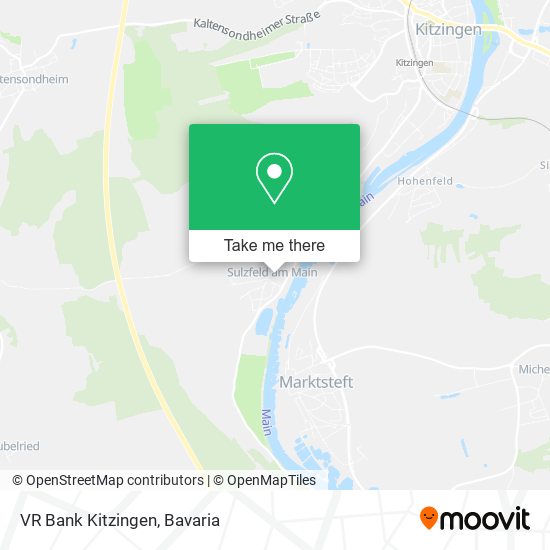 VR Bank Kitzingen map